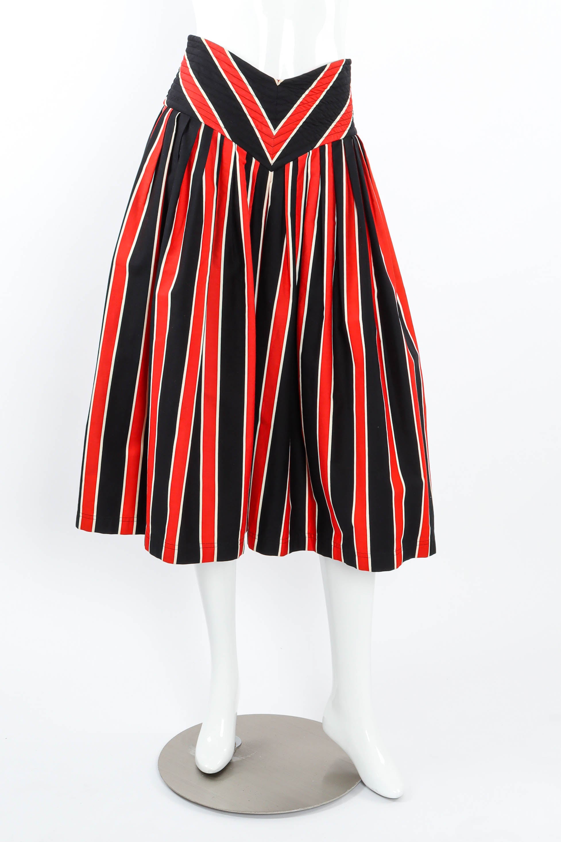 Chevron Stripe Skirt