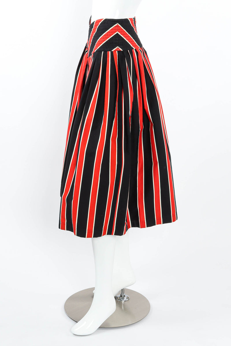 Chevron Stripe Skirt