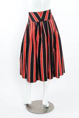 Chevron Stripe Skirt