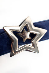 Vintage Escada Starry Suede Belt detail at Recess Los Angeles