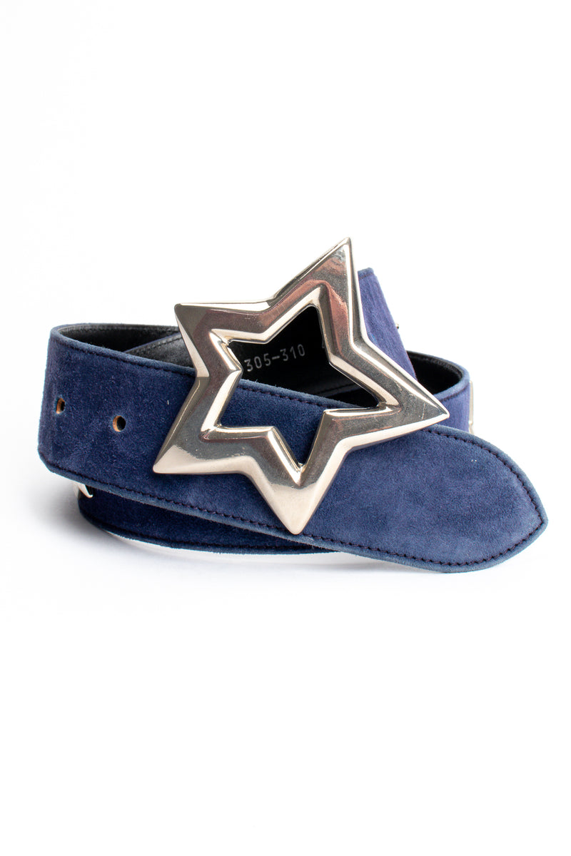 Vintage Escada Starry Suede Belt at Recess Los Angeles