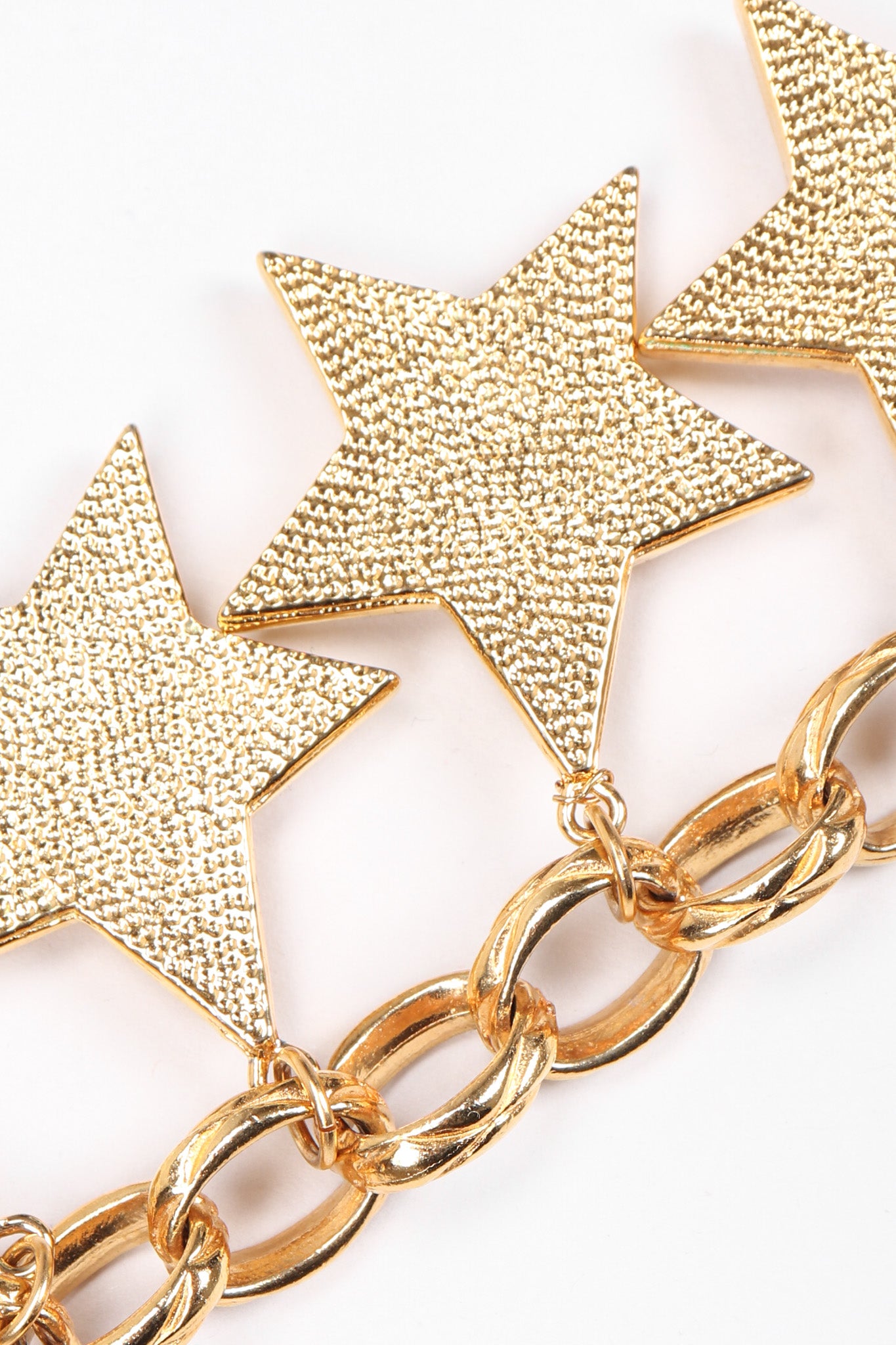 Recess Los Angeles Vintage Escada Stars Charm Bracelet