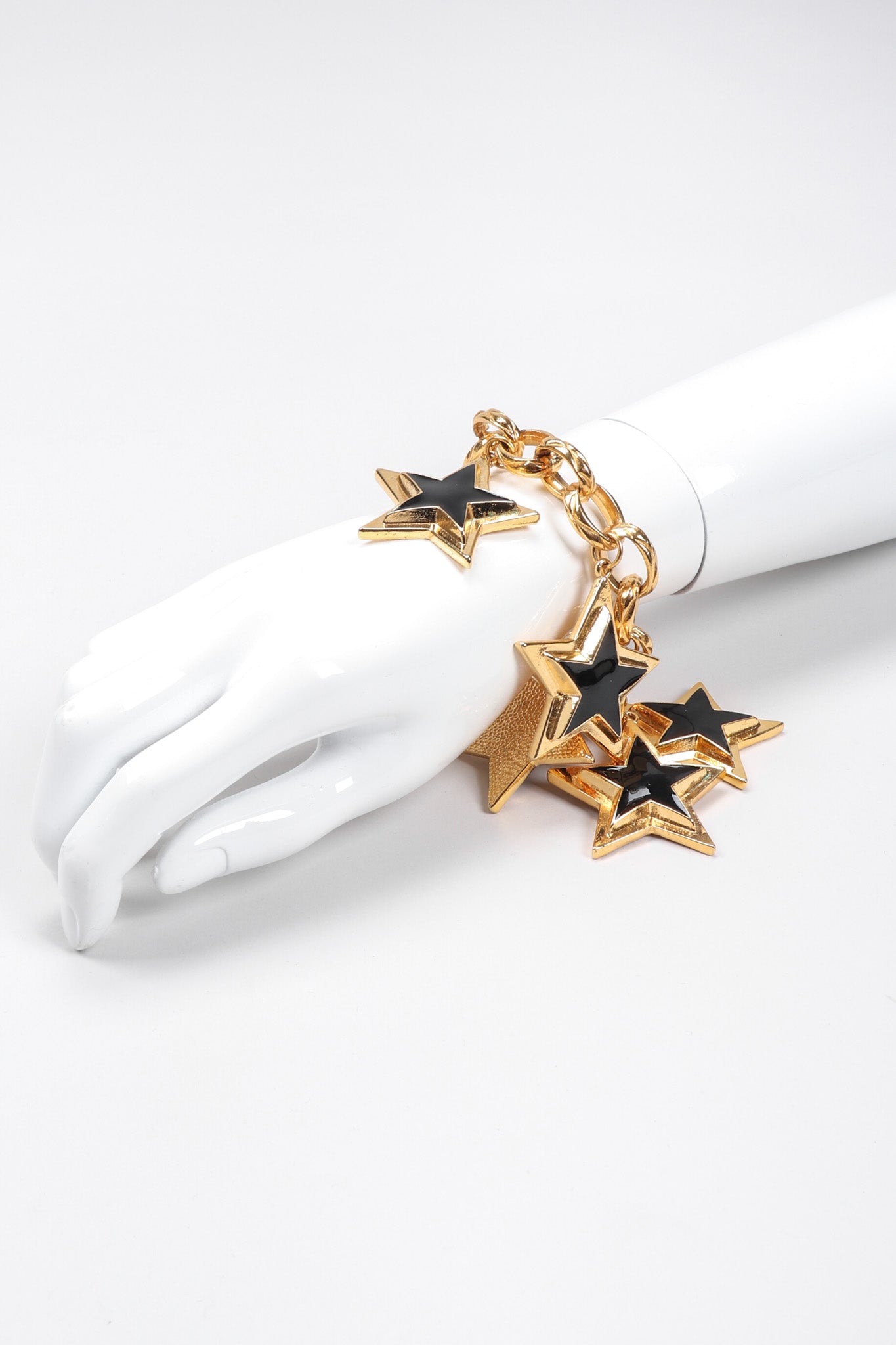 Recess Los Angeles Vintage Escada Stars Charm Bracelet