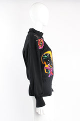 Vintage Escada Embellished Moon Appliqué Sweater on mannequin side at Recess Los Angeles