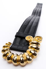 Vintage Escada Golden Caterpillar Belt at Recess Los Angeles