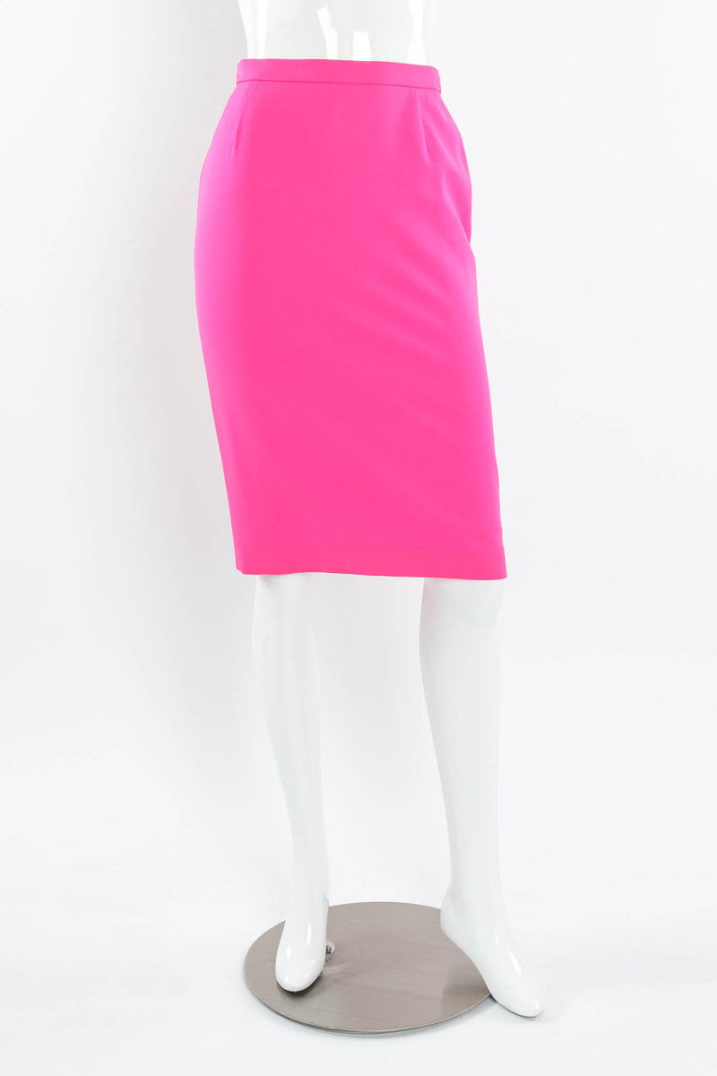 Vintage Escada 1980s Wool Blazer & Skirt Set mannequin skirt @ Recess Los Angeles