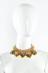 Vintage Escada Lover Charms Choker Necklace on mannequin @ Recess LA