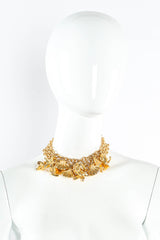 Vintage Escada Oceanic Starfish Charm Choker mannequin neck  @ Recess LA