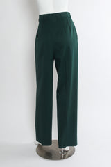 Vintage Escada Double Breasted Blazer & Pant Suit Set mannequin back pant  @ Recess LA