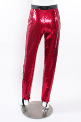 Vintage Escada Sequin Stirrup Pant on Mannequin back at Recess Los Angeles