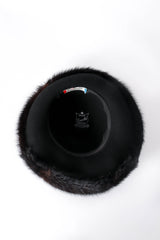 Vintage Mr. John Excello Fur-Trimmed Petite Halo Hat inside at Recess Los Angeles