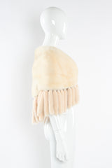 Vintage ExclusiFurs Fur Tail Drape Shawl mannequin side @ Recess LA