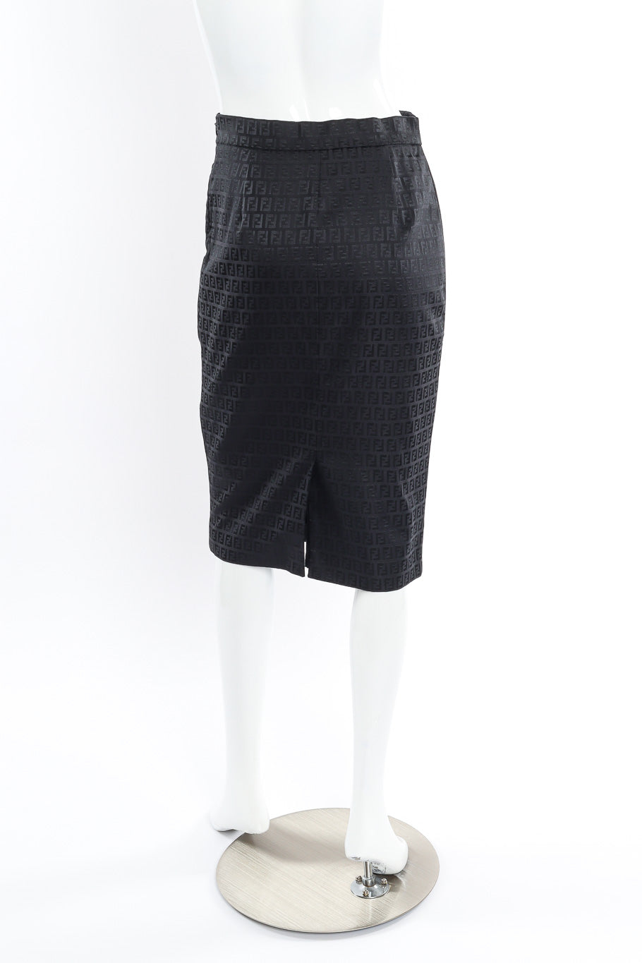 Fendi zucca monogram pencil skirt on mannequin @recessla