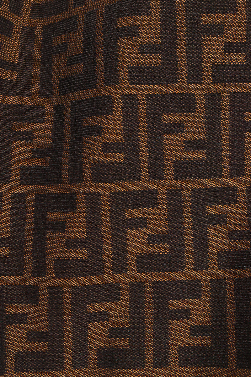 Vintage Fendi Zucca Monogram Crop Jean fabric at Recess Los Angeles