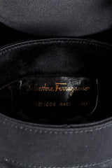 Vintage Ferragamo Shoe Charm Bucket Bag leather logo @ Recess Los Angeles