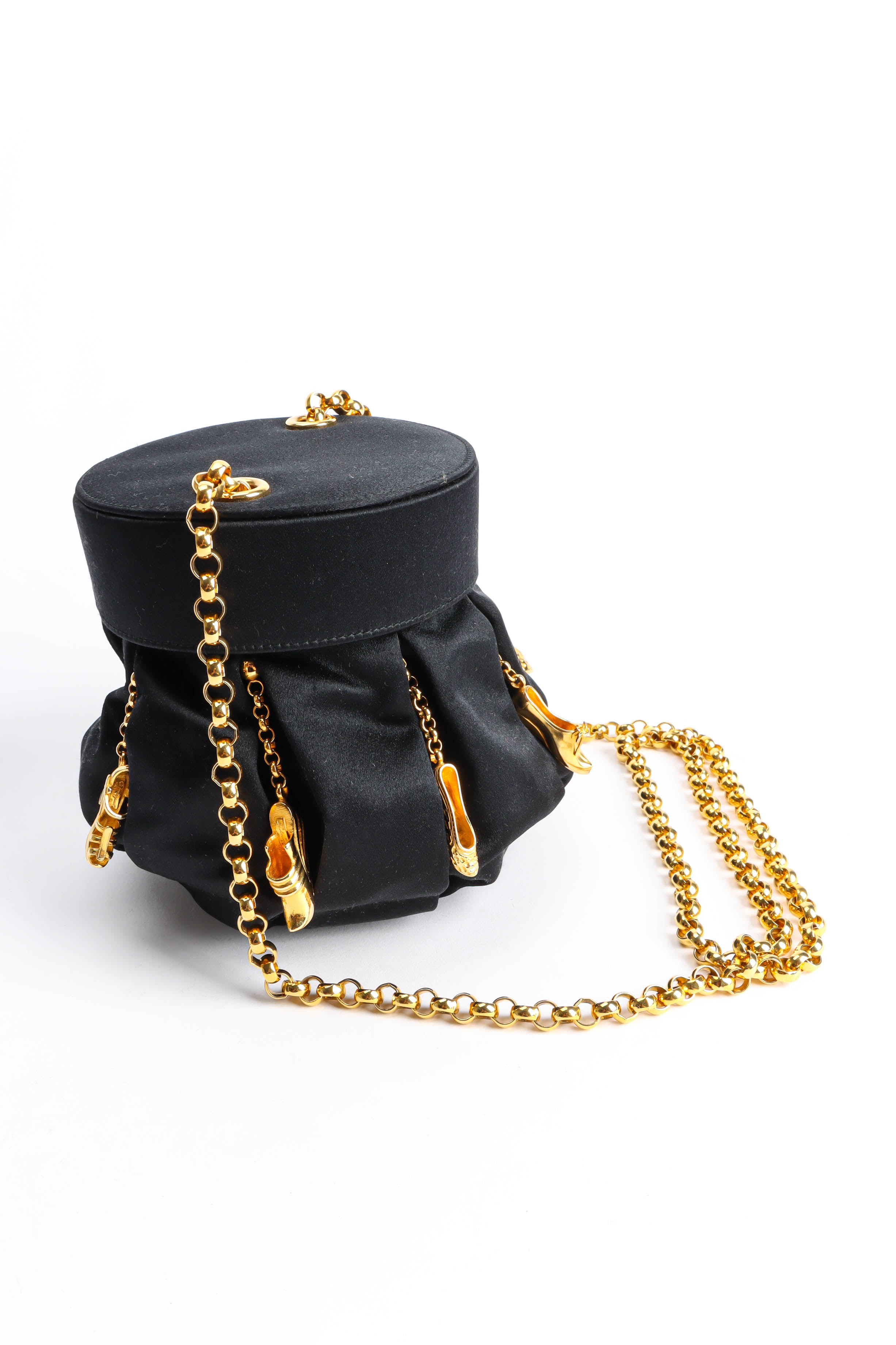 Vintage Ferragamo Shoe Charm Bucket Bag side @ Recess Los Angeles