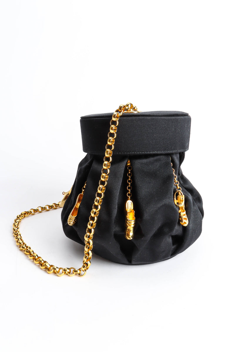 Vintage Ferragamo Shoe Charm Bucket Bag side @ Recess Los Angeles