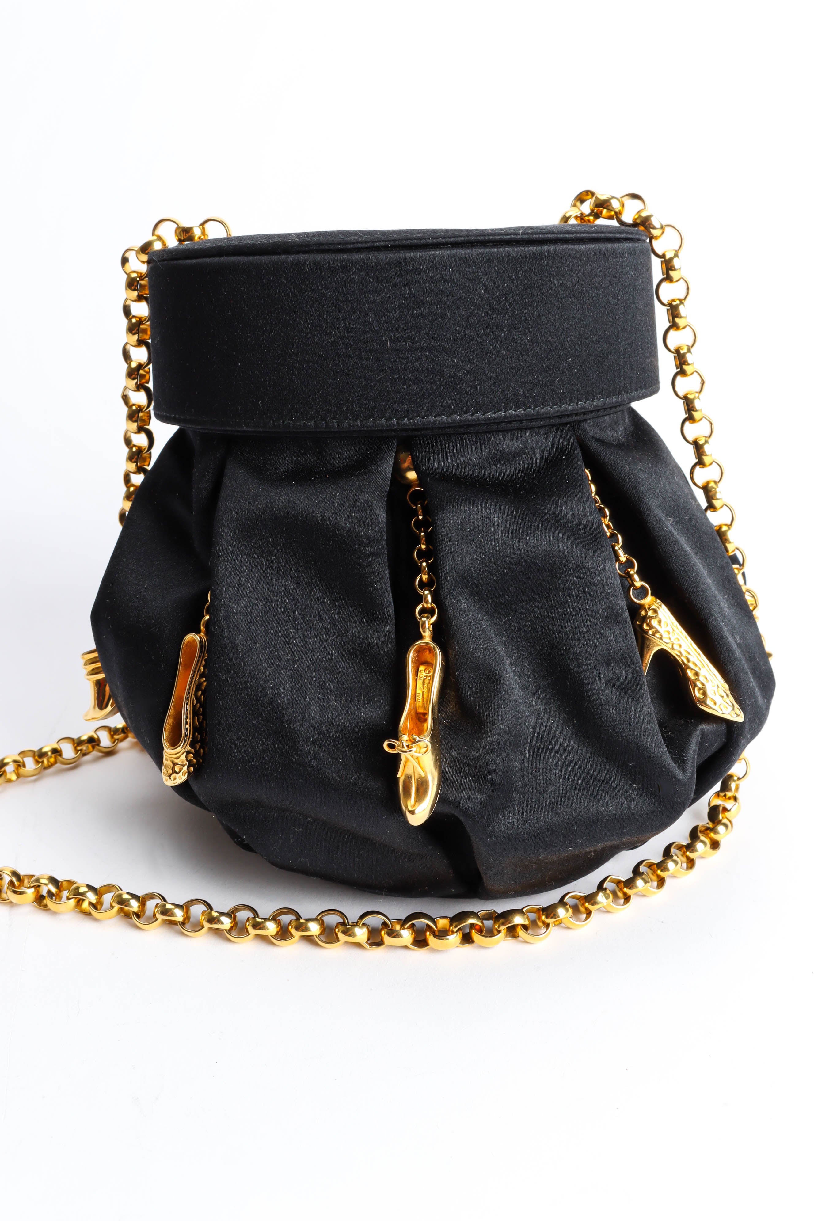 Vintage Ferragamo Shoe Charm Bucket Bag side @ Recess Los Angeles