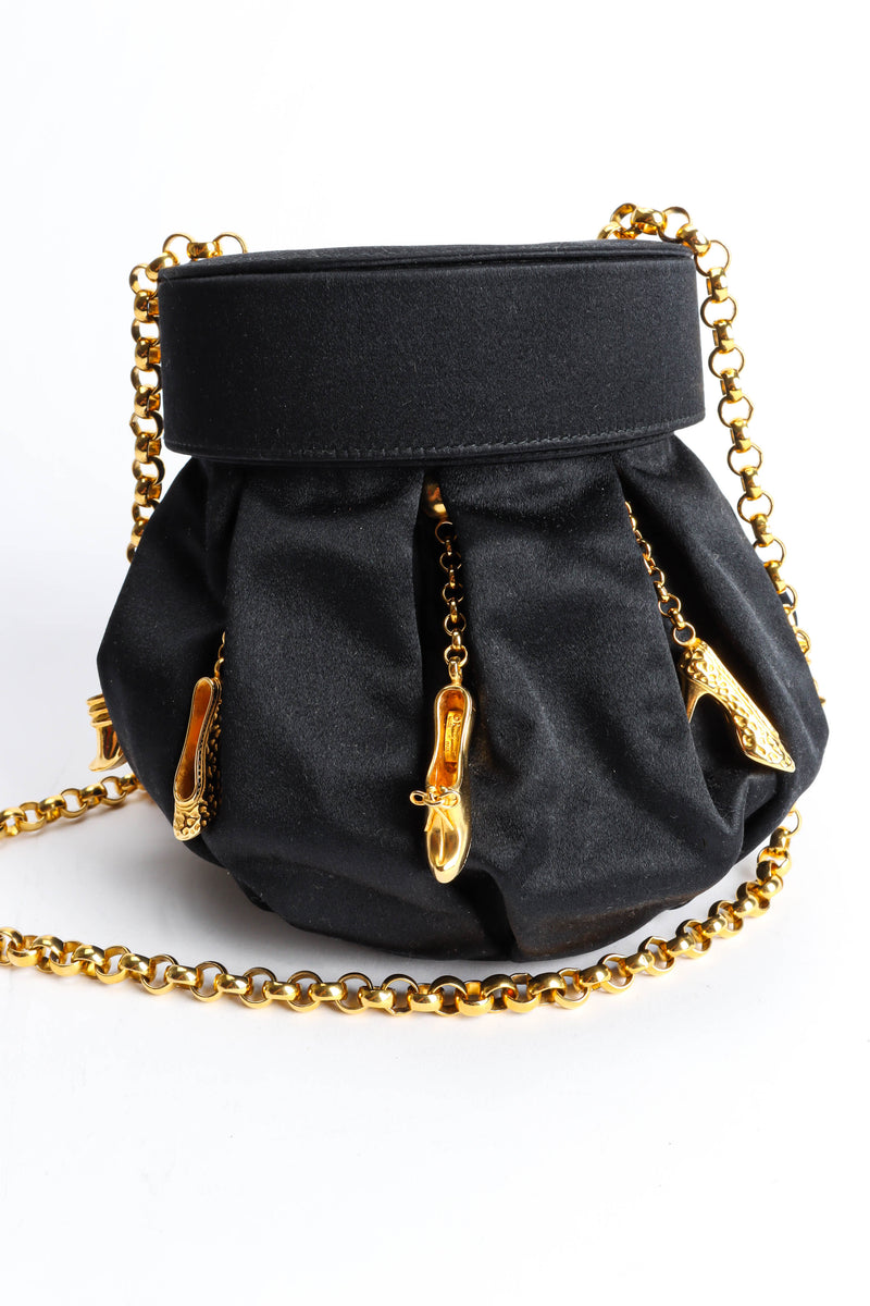 Vintage Ferragamo Shoe Charm Bucket Bag side @ Recess Los Angeles