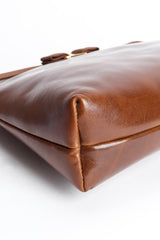 Vintage Ferragamo Leather Shoulder Pouch Bag corner @ Recess Los Angeles