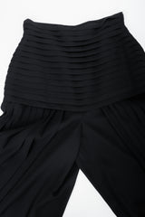 Vintage Frank Usher Pleated Palazzo Pant waist at Recess Los Angeles