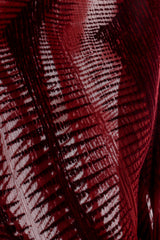 Vintage Jean Paul Gaultier Sheer Turtleneck Crochet Dress fabric at Recess Los Angeles