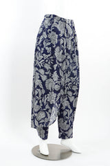 Vintage Giorgio Armani Floral Drape Pant angle @ Recess LA