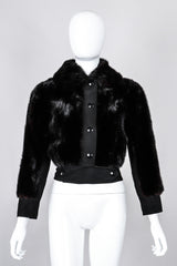 Recess Los Angeles Vintage Fred Hayman Giorgio Beverly Hills Mink Fur Short Jacket