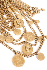 Vintage Goldette Multi-Strand Layered Coin Necklace at Recess Los Angeles