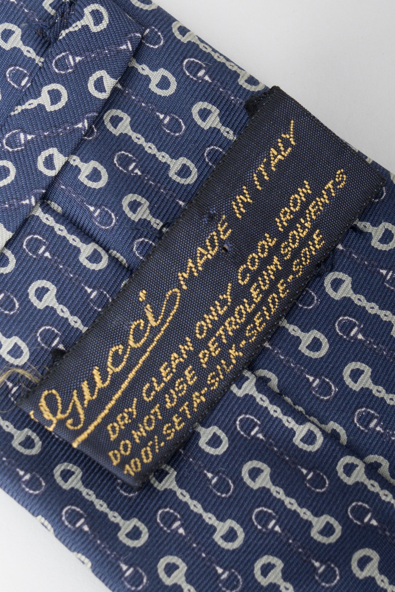 Gucci Horsebit Silk Tie