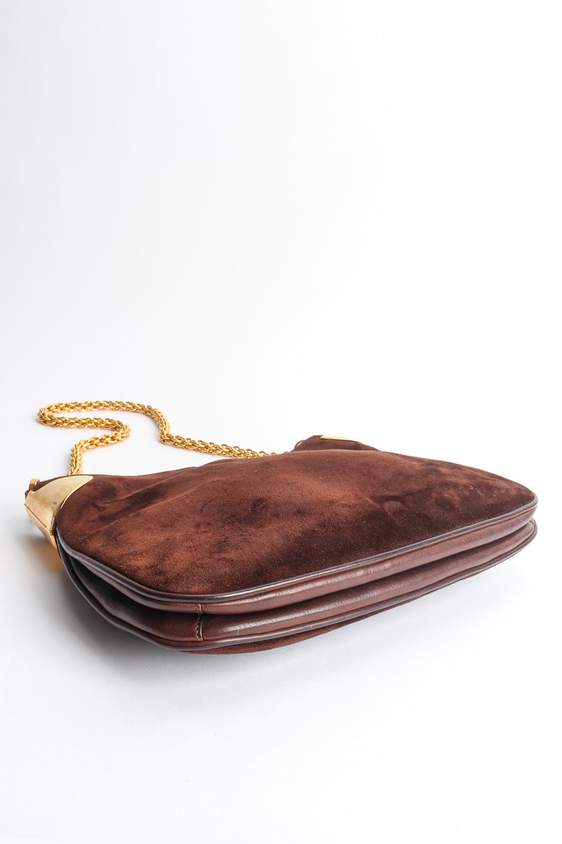 Vintage Gucci 1970s Suede Shoulder Bag base @ Recess Los Angeles