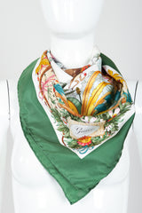 Vintage Gucci deadstock Vittorio Accornero The Jungle Scarf on Mannequin at Recess Los Angeles