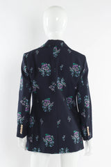 Vintage Gucci Floral Wool Blend Blazer mannequin back @ Recess Los Angeles