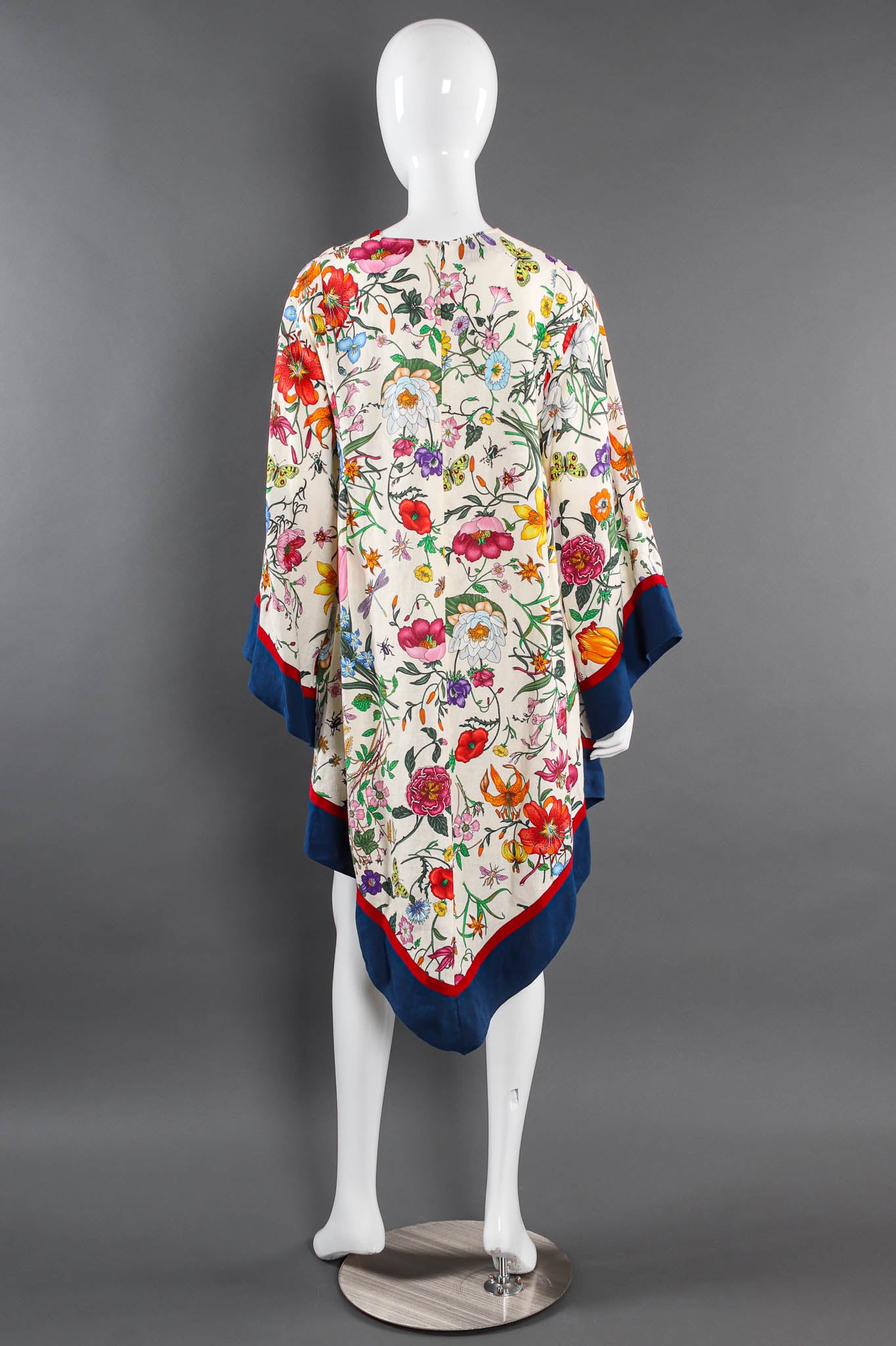 Gucci Flora Linen Tunic Dress mannequin back @ Recess Los Angeles