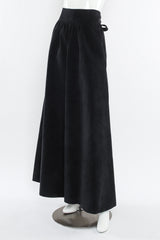 Vintage Halston Ultrasuede Palazzo Pant mannequin front angle @ Recess LA