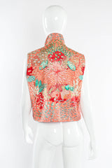 Vintage Hermés Reversible Silk Clownfish Vest mannequin back fish @ Recess Los Angeles