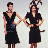 YSL Runway picture of Yves Saint Laurent YSL Gathered Drop Waist Dress @ Recess LA