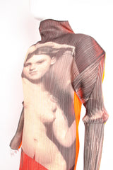 Vintage Issey Miyake Pleats Please Guest Artist No.1 Yasumasa Morimura "The Source" Dress @ Recess LA