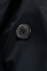 Vintage Issey Miyake Hooded Satin Overcoat button  @ Recess LA