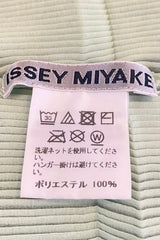 Vintage Issey Miyake Horizontal Pleated Blouse label at Recess Los Angeles