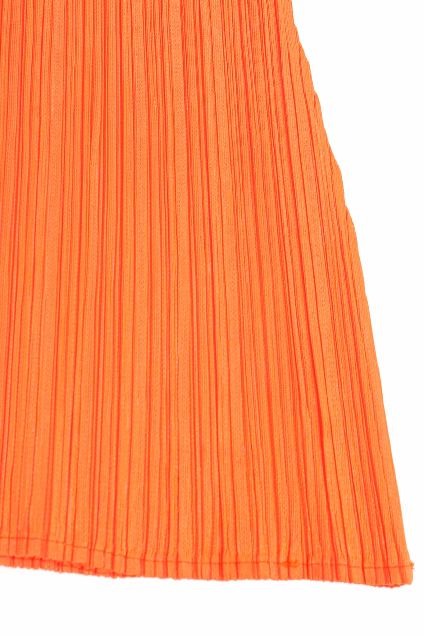 Vintage Issey Miyake Pleats Please Neon Duster & Skirt Set dirt hem at Recess LA