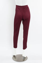 Pleats Please by Issey Miyake Plissé Pleat Pant mannequin back @ Recess LA