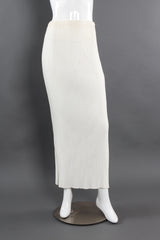 Vintage Issey Miyake Bodycon Plissé Pleat Skirt I mannequin front @ Recess Los Angeles