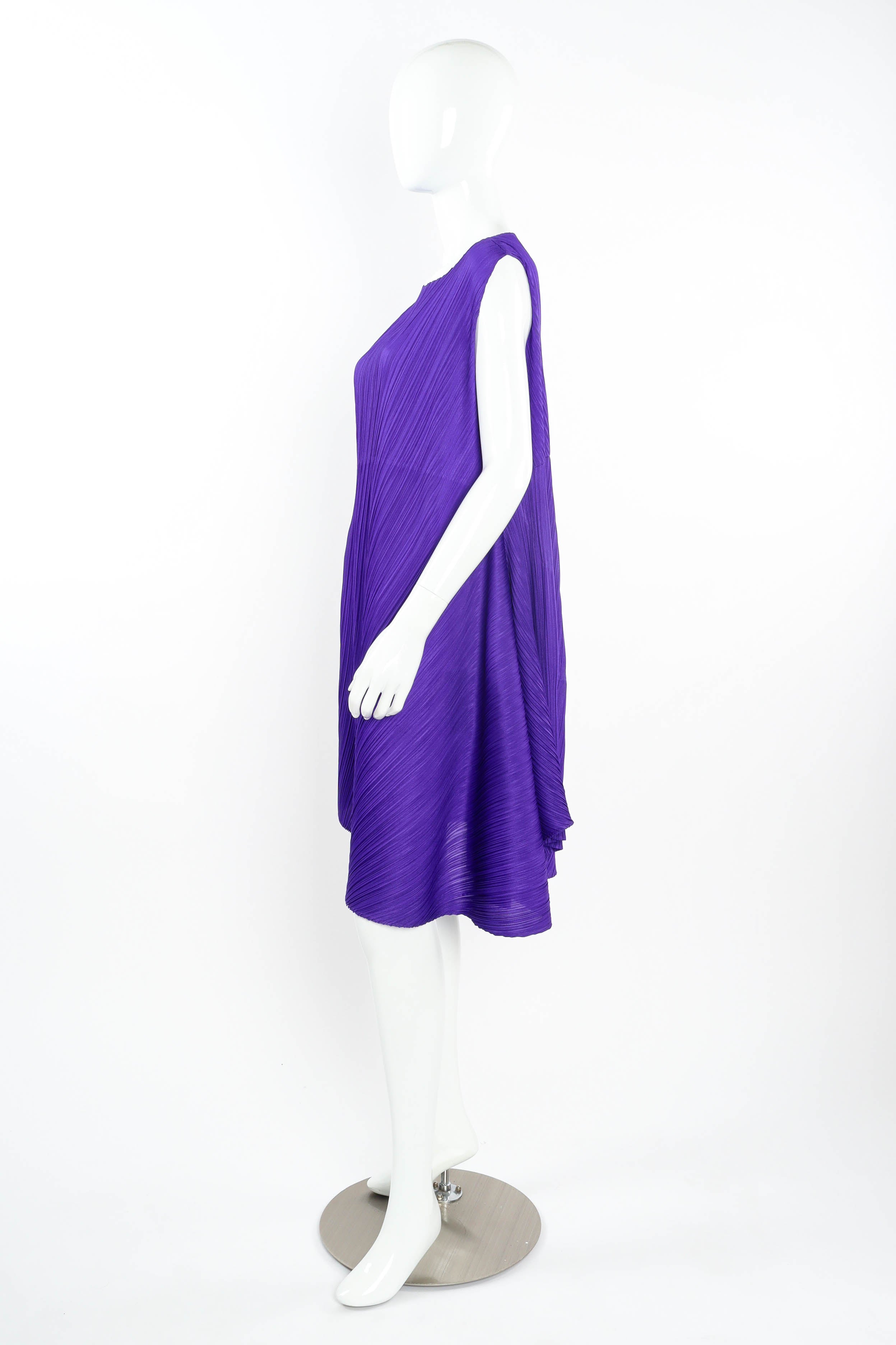 Vintage Issey Miyake Pleats Please Sleeveless Dress mannequin side @ Recess LA