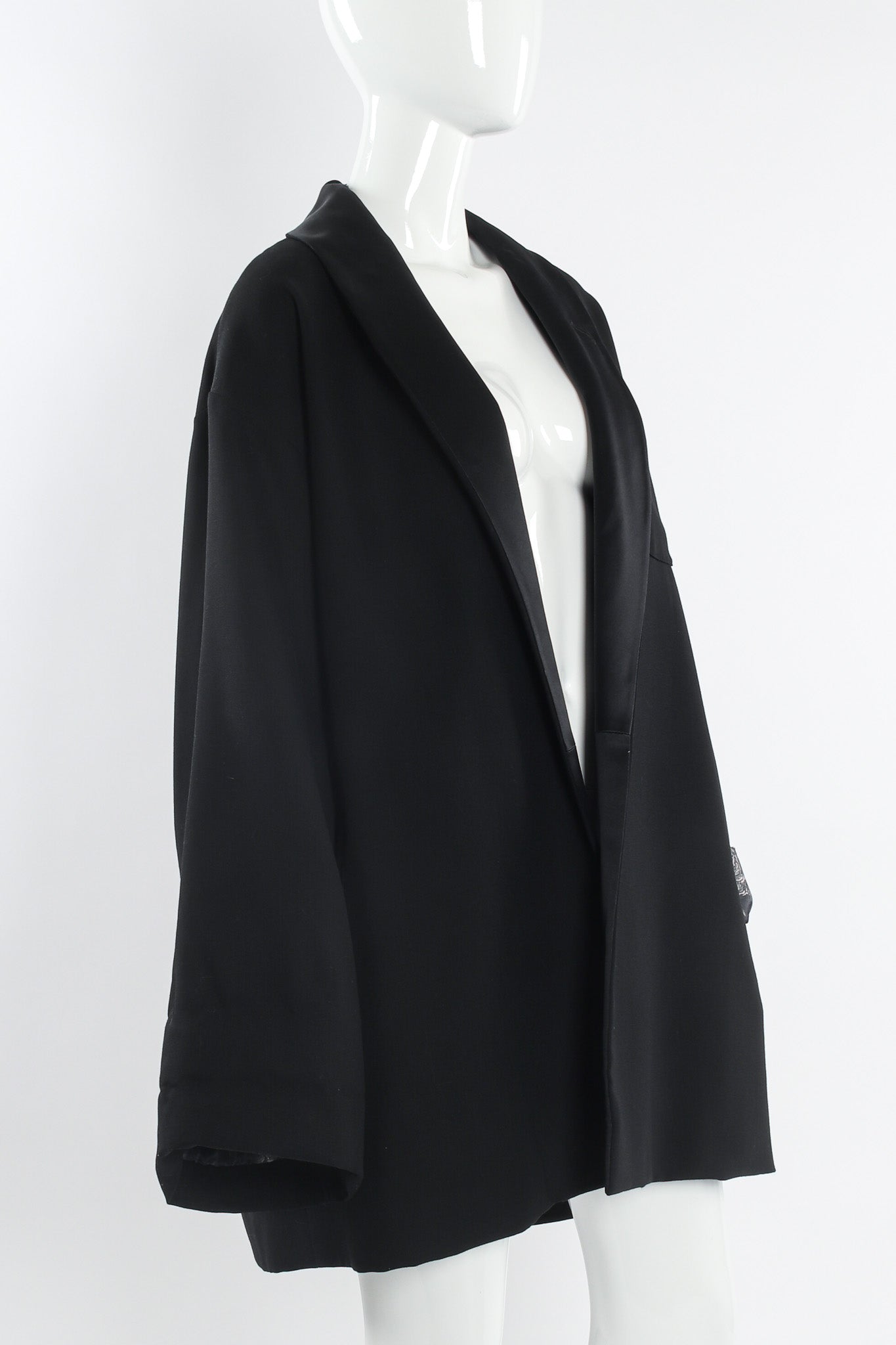 Vintage Jean Paul Gaultier Homme Formal Smoking Coat mannequin angle @ Recess LA