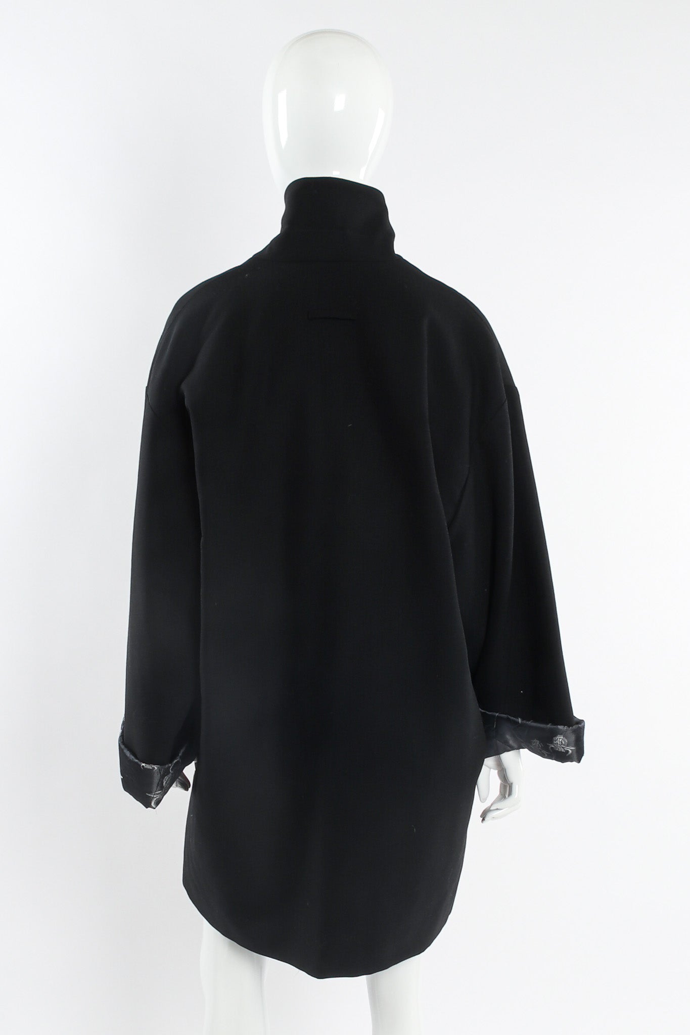 Vintage Jean Paul Gaultier Homme Formal Smoking Coat mannequin back @ Recess LA