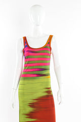 Maxi dress by Jean Paul Gaultier mannequin 3/4 straight @recessla