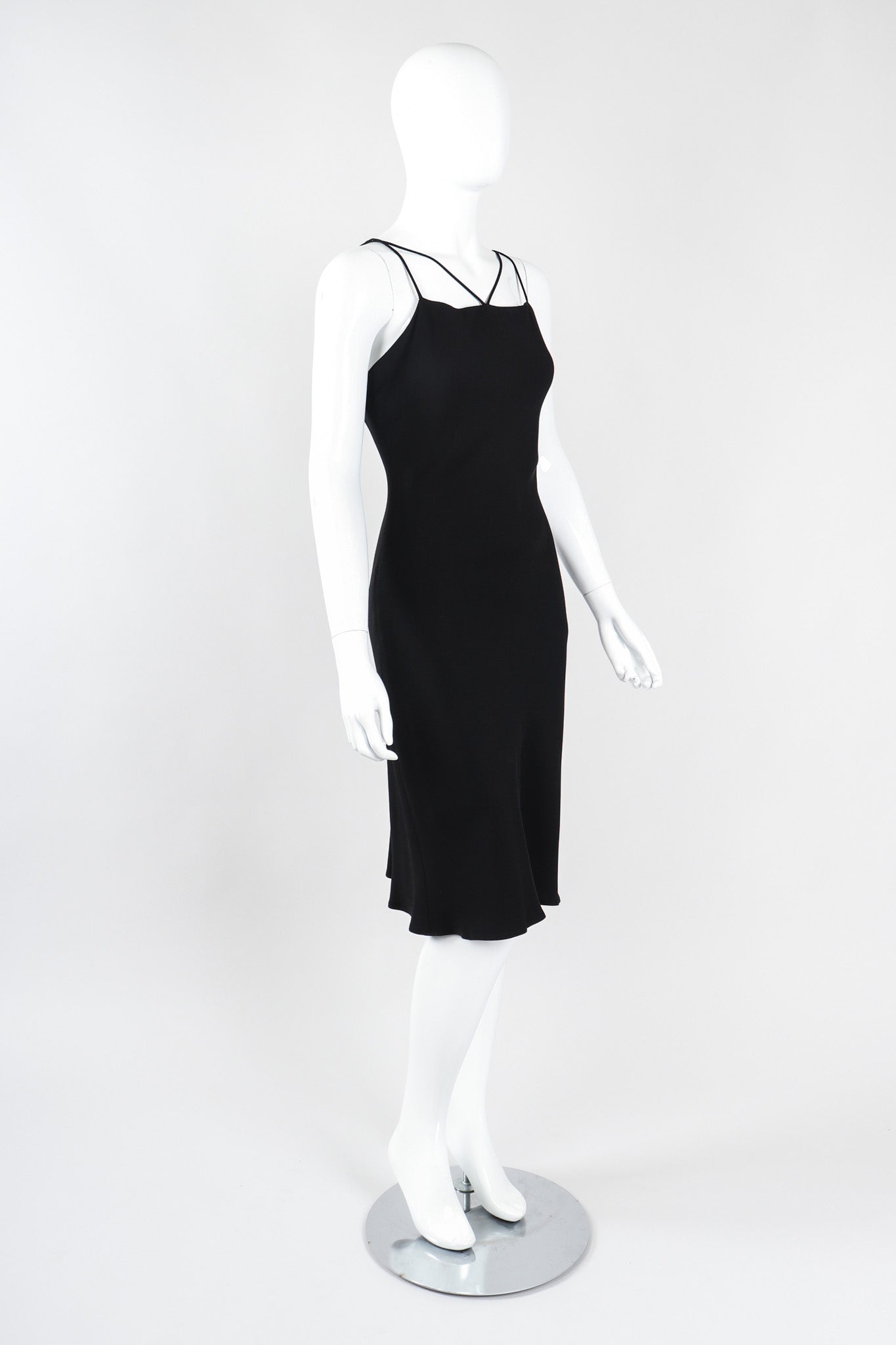 Recess Los Angeles Vintage Jasper Conran Strappy Minimal 90s Slip Dress