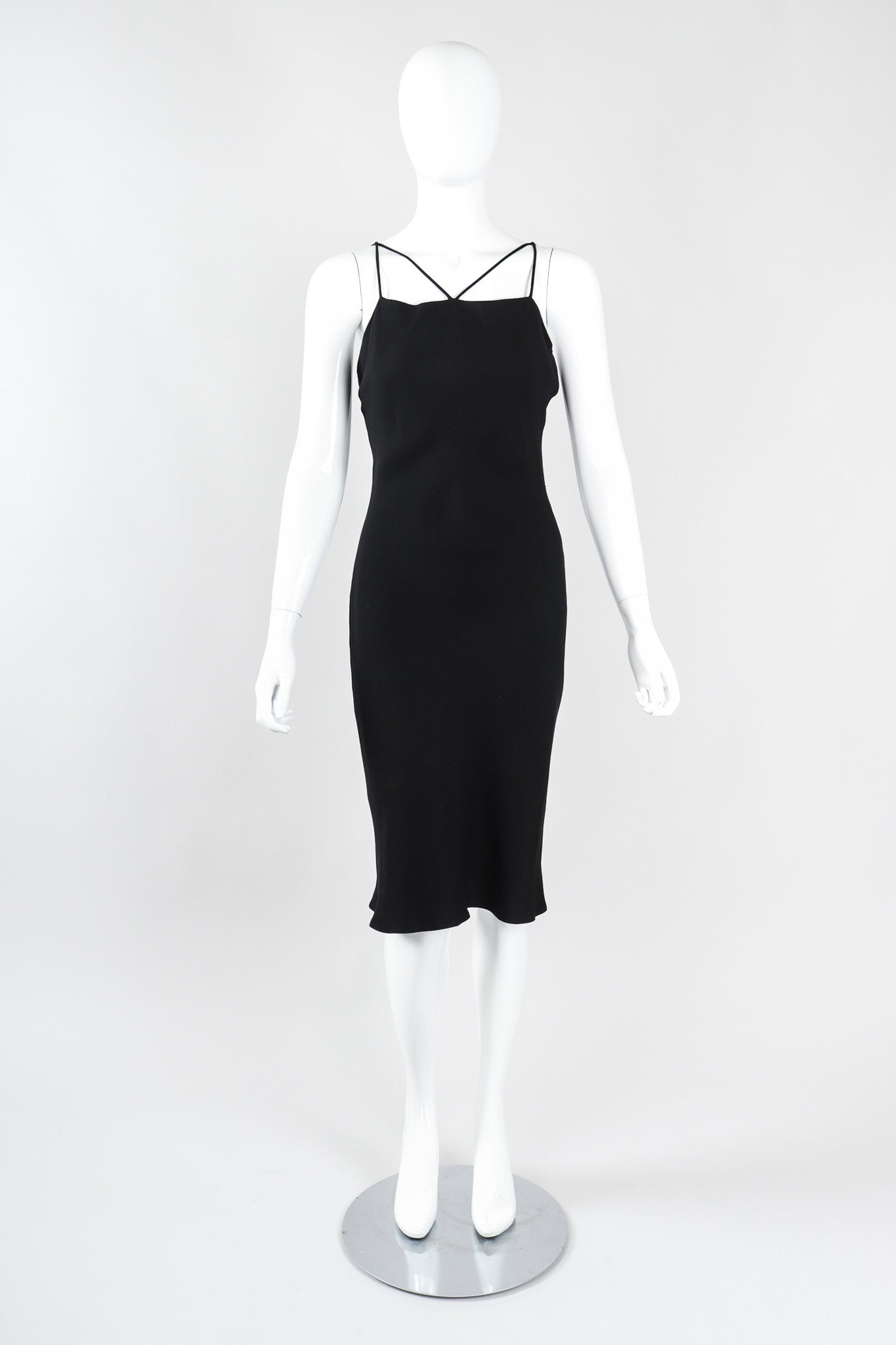 Recess Los Angeles Vintage Jasper Conran Strappy Minimal 90s Slip Dress