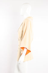 Vintage Jean Paul Gaultier Double Breasted Kimono Sleeve Jacket on Mannequin side @ Recess LA